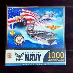 America’s US Navy 1000 piece Puzzle- *Anchors Aweigh*
